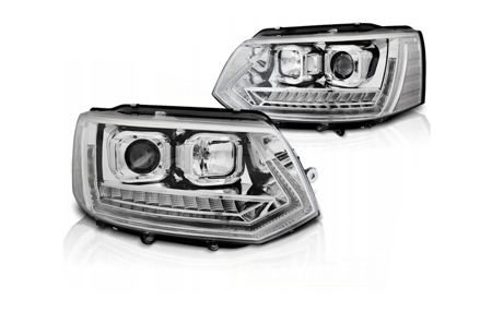 Lămpi Vw T5 2010-2015 Led Tube Chrome T6 Look Dts