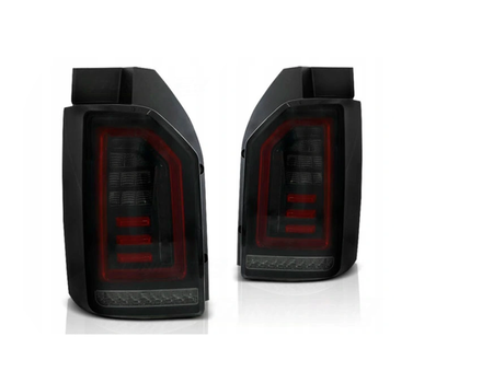 Lămpi cu LED-uri Vw T6 2015- Smoke Black Red Led