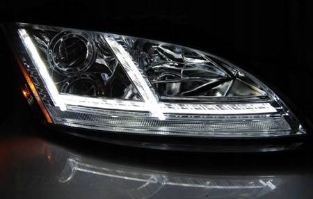 Lămpile Audi Tt 06-10 8j Chrome Led Drl Dts Xenon