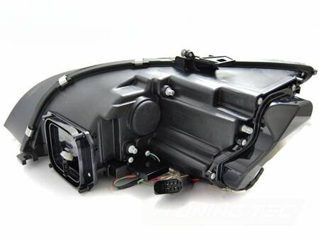 Lămpile Audi Tt 06-10 8j Negru Led Drl Dts Xenon