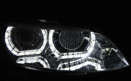 Lămpile Bmw E92 06-10 Drl Chrome Xenon