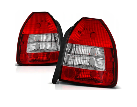 Lămpile spate Honda Civic 96-01 3d Clear Red White