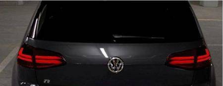 Lumini cu LED-uri Vw Golf VII 7 7 13- roșu alb condus bar