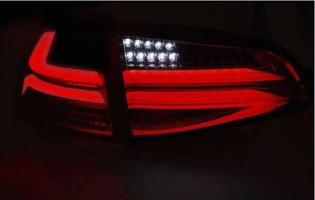 Lumini cu LED-uri Vw Golf VII 7 7 13- roșu alb condus bar