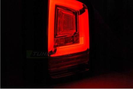 Lumini cu LED-uri vw t5 03-09 roșu fum complet condus dts