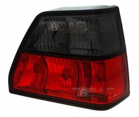 Lumini spate VW GOLF II 2 CLEAR RED smoke DEPO