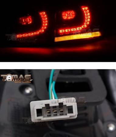 Lumini spate cu LED-uri VW GOLF 6 VI LED FK Smoke