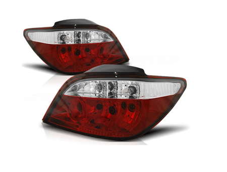 Luminile spate Peugeot 307 Hb 01-07 Clear Red White