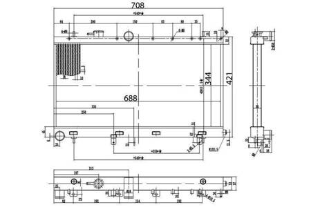 Radiator Apa Sport Subaru Impreza 02-07 ver.B TurboWorks