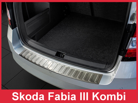 SKODA FABIA 3 station wagon capacul barei de protecție spate (oțel)