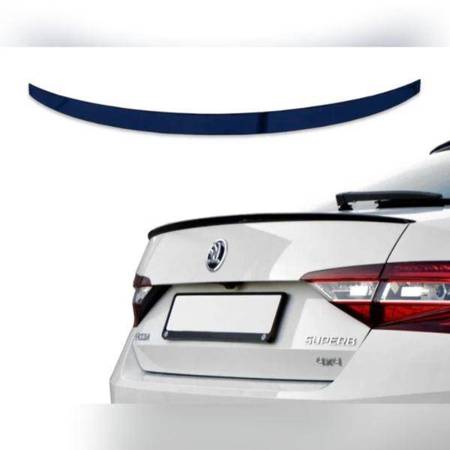 SPOILER PENTRU HAYON SKODA SUPERB III NEGRU LUCIOS