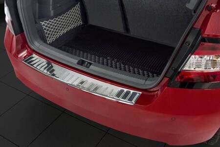 Skoda Fabia 3 Hatchback, capacul barei de protecție spate (oțel)