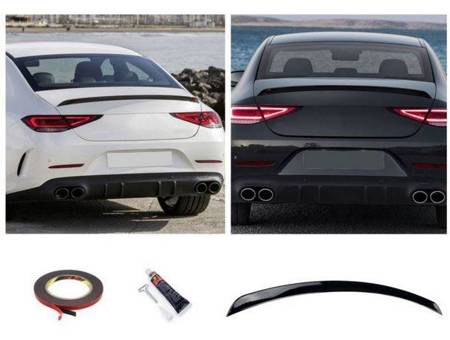 Spoiler pentru flapsuri Mercedes C257 CLS Coupe Gloss