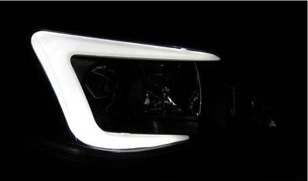 Subaru Impreza III gh 07-12 tube negru led lămpi negru