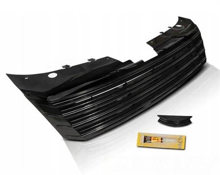 VW PASSAT B7 grilă frontală 10-14 BLACK GLASS