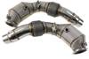 BMW F10 M5 F12 F13 F13 M6 KAT downpipe cu protecție termică