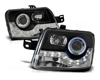 Faruri Fiat Panda 03- Negru Led