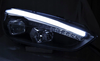 Ford Focus Mk3 15- Black Drl Led faruri cu LED-uri