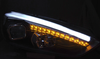 Ford Focus Mk3 15- Black Drl Led faruri cu LED-uri