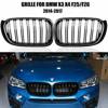 GRILĂ (RINICHI) BMW X3 X4 F25 F26 M LOOK NEGRU LUCIOS