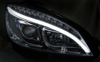 Lămpi Mercedes W204 Clasa C 07-10 Chrome Led