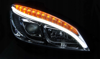 Lămpi Mercedes W204 Clasa C 07-10 Chrome Led