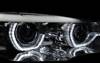 Lămpile Bmw X5 E70 07-10 inele 3d drl crom xenon