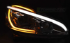 Peugeot 208 12-15 Negru Led Drl faruri