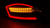 Porsche Boxster 05-08 Negru Led Dts LED lumini LED