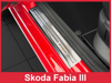 Skoda Fabia 3 plăci de prag de ușă (oțel)